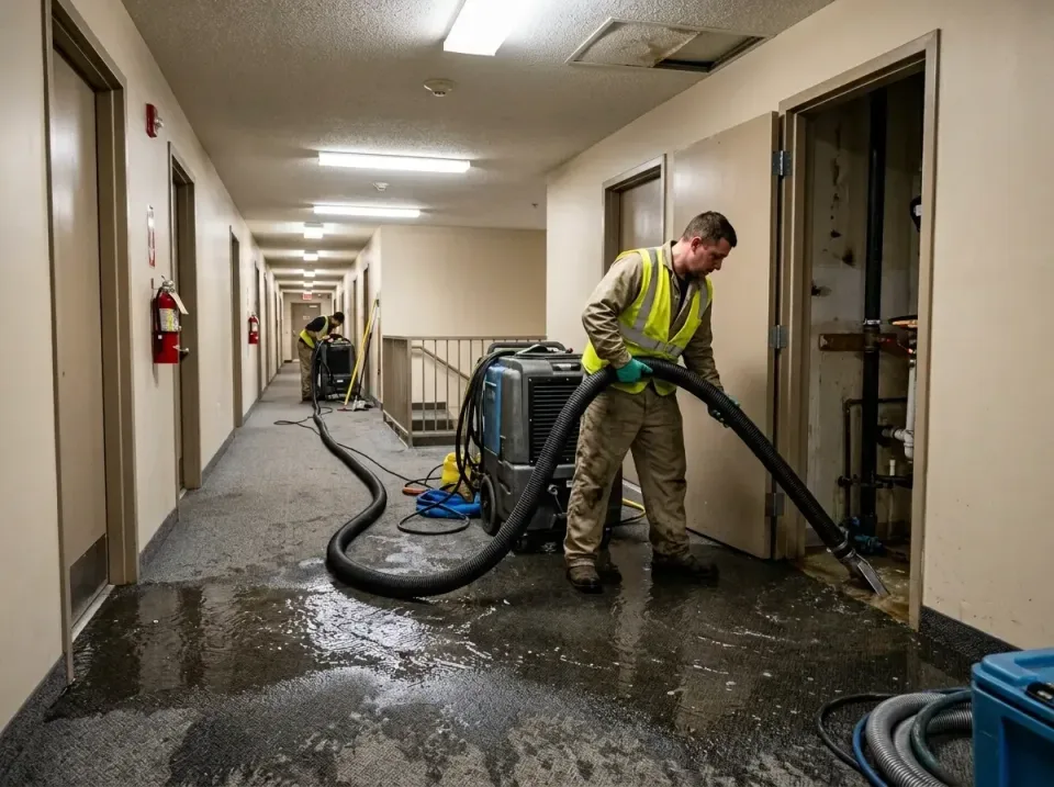 multi-unit-apartment-hallway-f-005 — frequently asked questions, Emergency Burst Pipe Water Extraction & Removal in Libby, MT